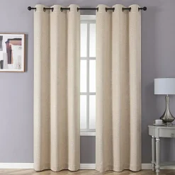 Rhys Grommet Top Blackout Set of 2 Curtain Panel