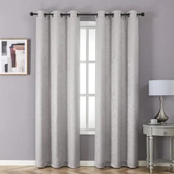Rhys Grommet Top Blackout Set of 2 Curtain Panel