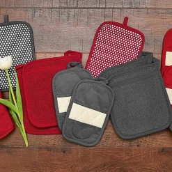 Ritz Terry Cloth 4-pc. Pocket Mitt Holder Set