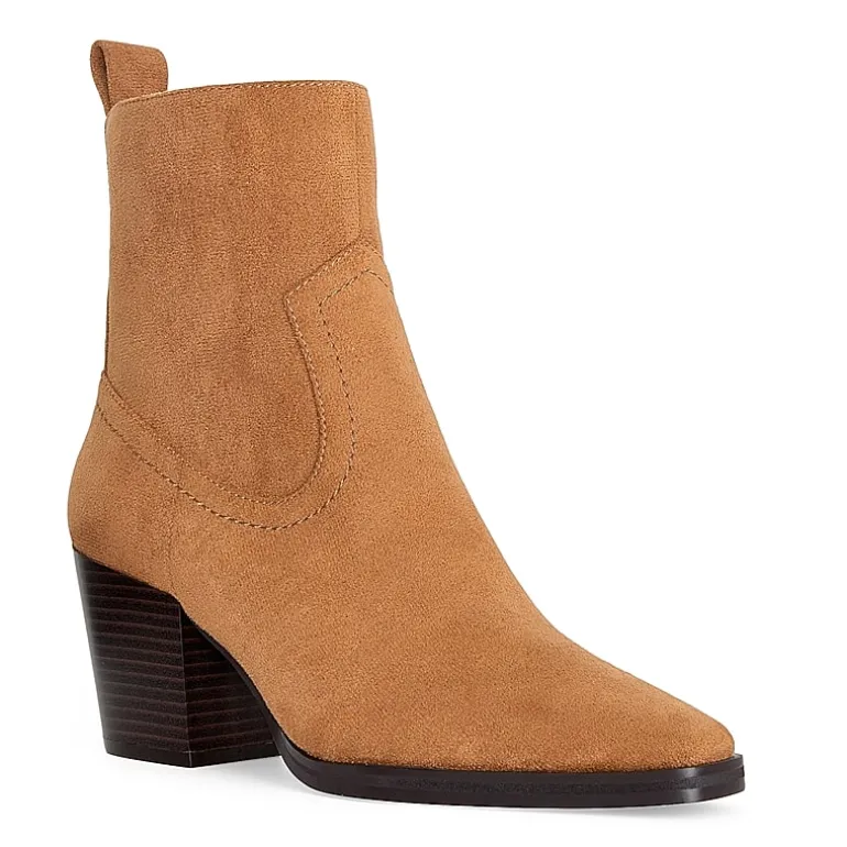 RM Rebecca Minkoff Womens Anne Stacked Heel Booties