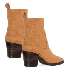 RM Rebecca Minkoff Womens Anne Stacked Heel Booties