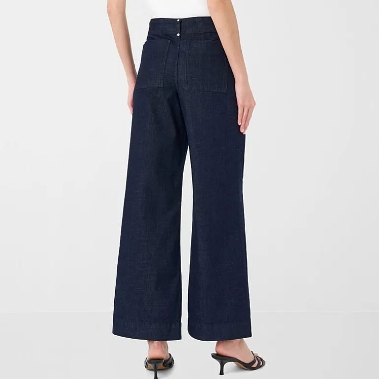 RM Rebecca Minkoff Womens High Rise Wide Leg Jean