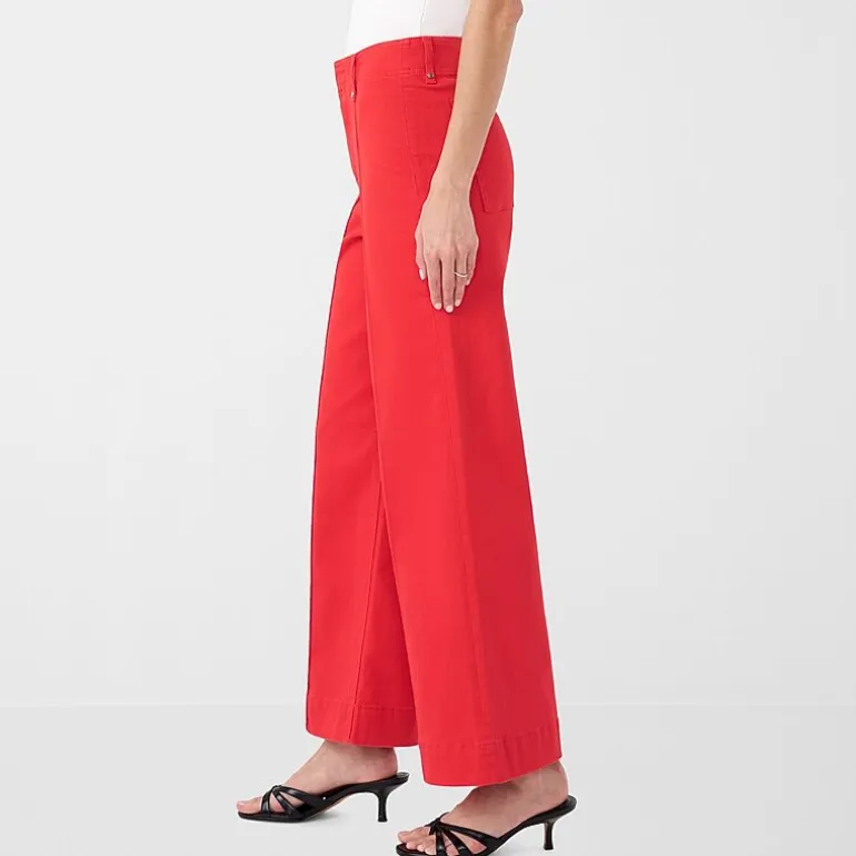 RM Rebecca Minkoff Womens High Rise Wide Leg Jean
