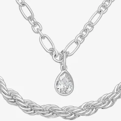 RM Rebecca Minkoff Womens 18 Inch Fashion Chain Necklace