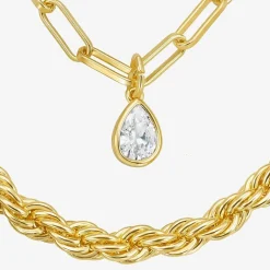 RM Rebecca Minkoff Womens 18 Inch Fashion Chain Necklace