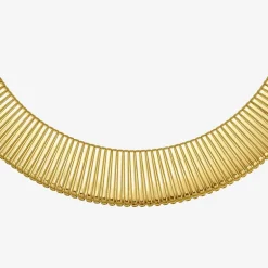 RM Rebecca Minkoff Womens 14K Gold Over Brass 18 Inch Collar Necklace