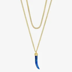 RM Rebecca Minkoff Womens 14K Gold Over Brass 16 Inch Pendant Necklace