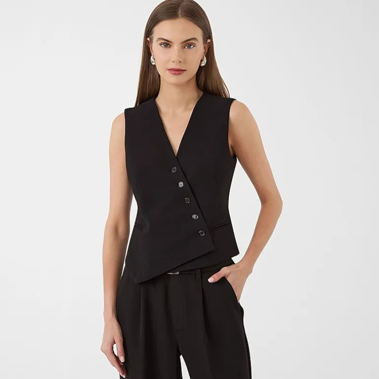 RM Rebecca Minkoff Womens V Neck Sleeveless Vest