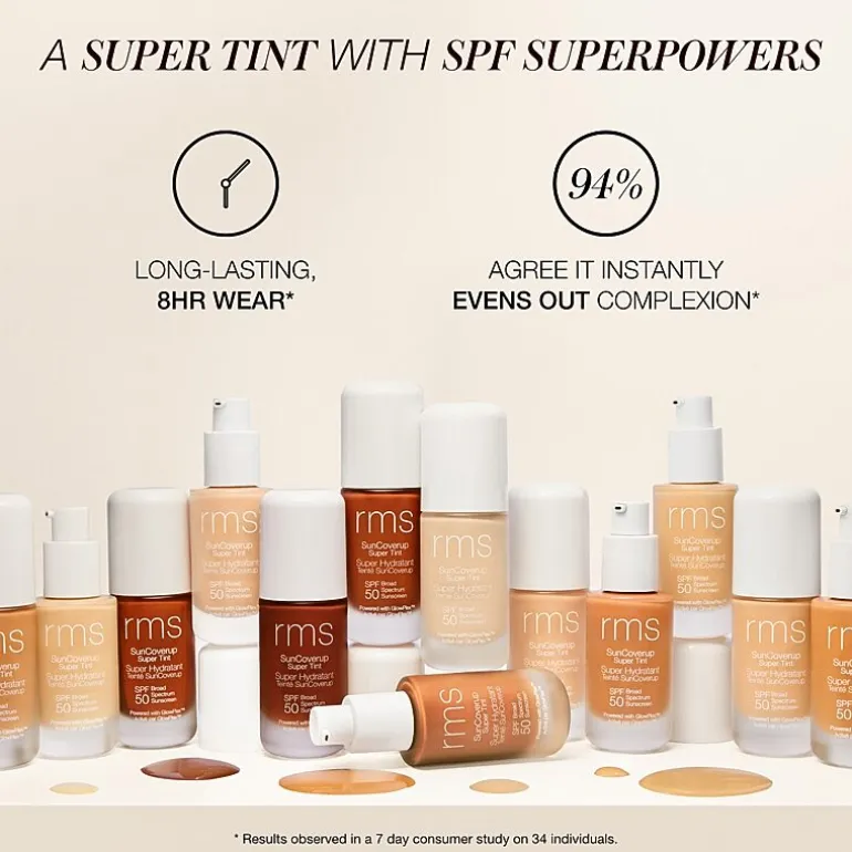 Rms Beauty Suncoverup Super Tint Broad Spectrum SPF 50 Sunscreen
