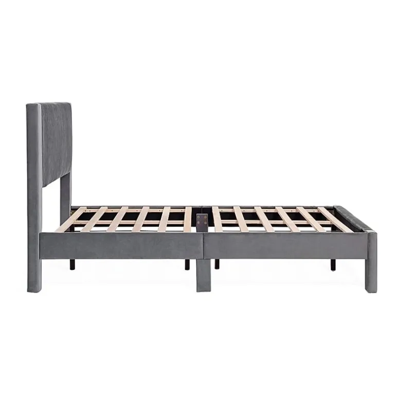Roco Upholstered Panel Bed