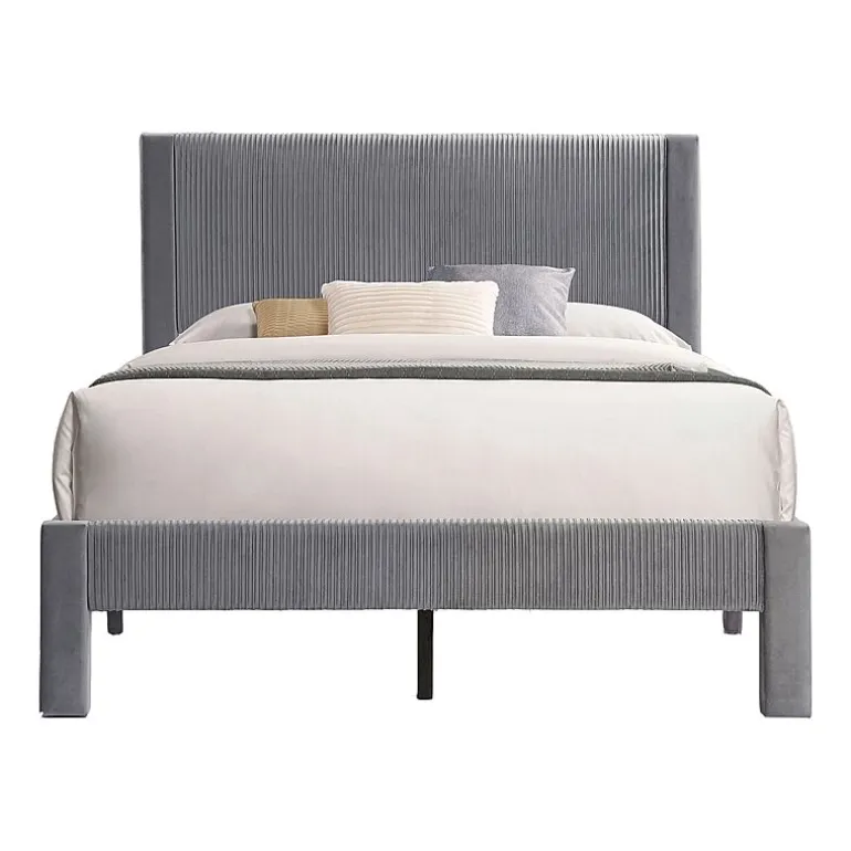 Roco Upholstered Panel Bed