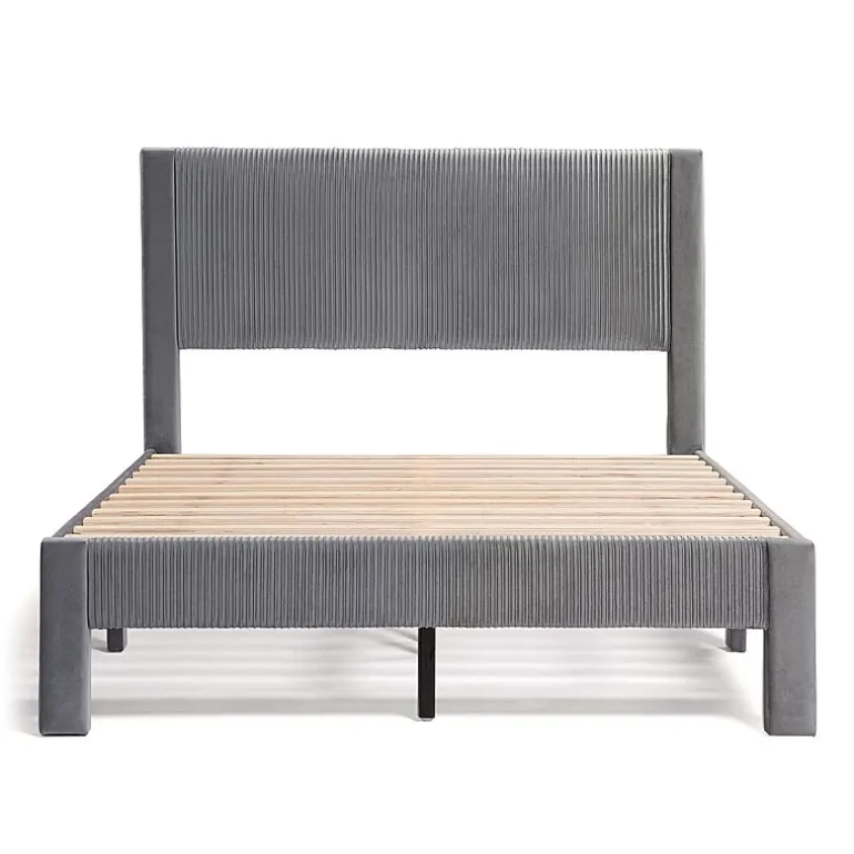 Roco Upholstered Panel Bed