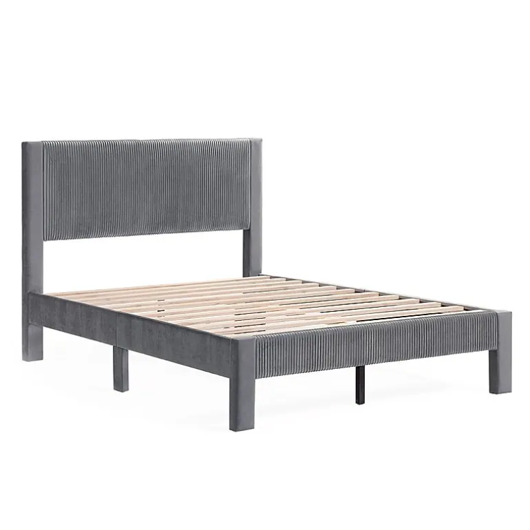 Roco Upholstered Panel Bed