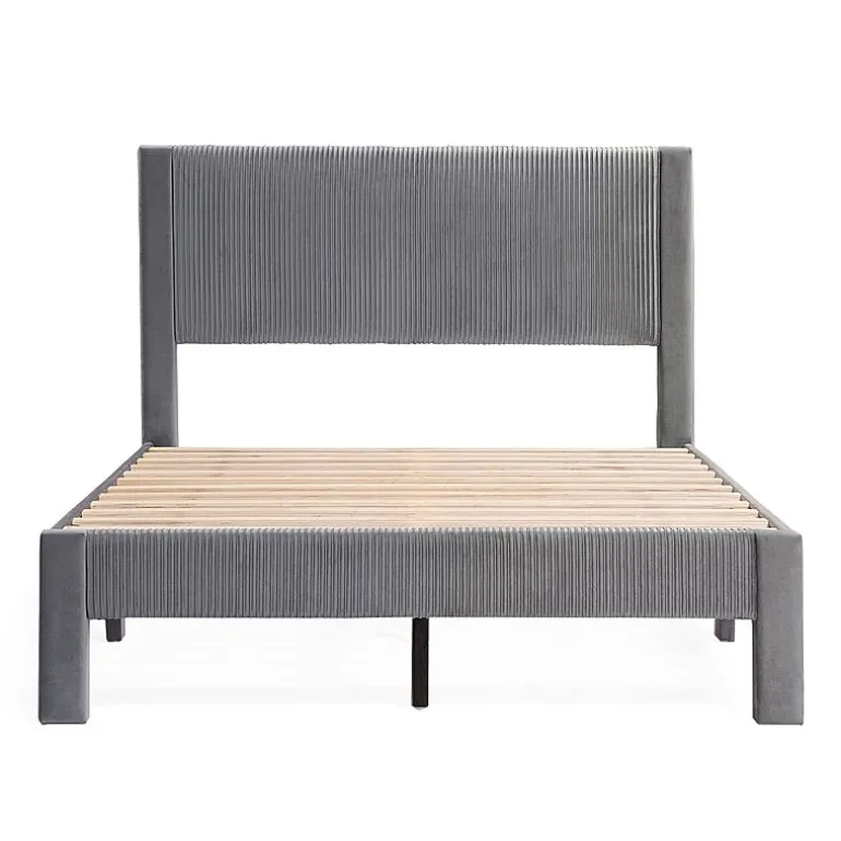 Roco Upholstered Panel Bed