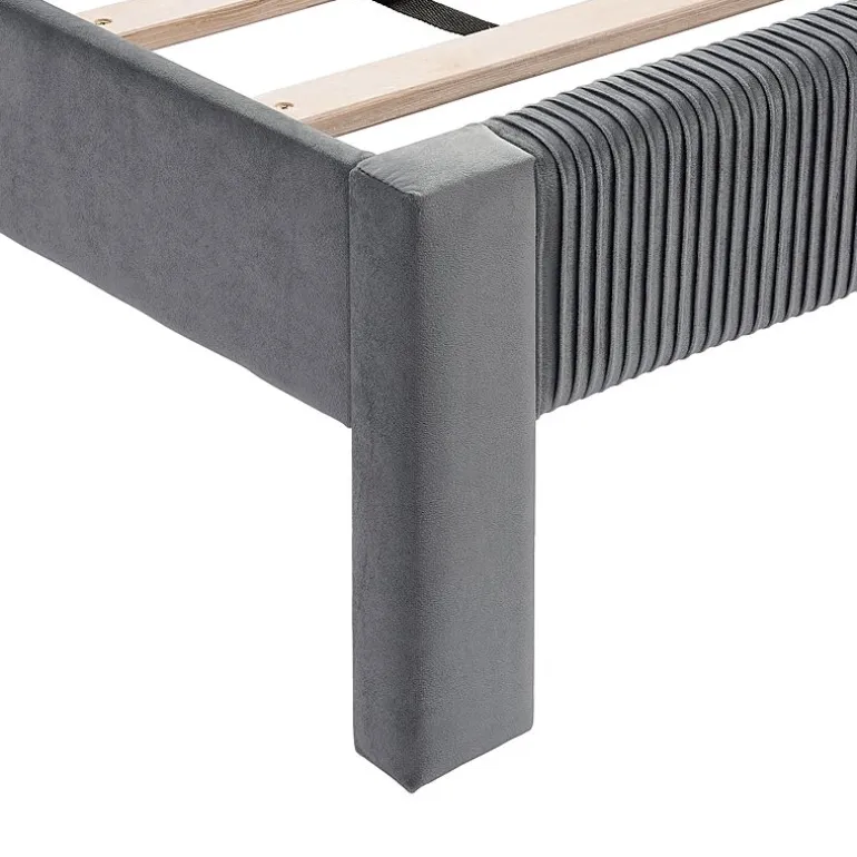 Roco Upholstered Panel Bed