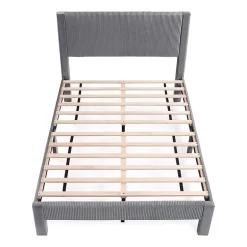 Roco Upholstered Panel Bed