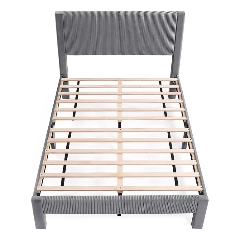 Roco Upholstered Panel Bed