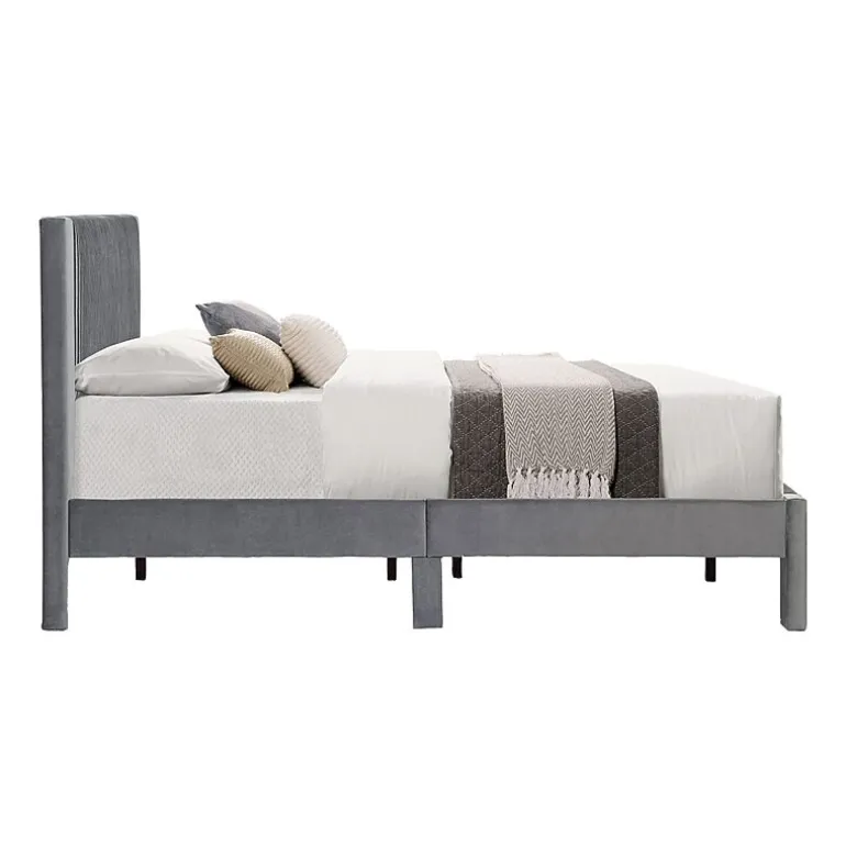 Roco Upholstered Panel Bed