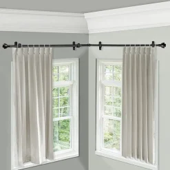 Rod Desyne Alma Corner 13/16 IN Adjustable Curtain Rod