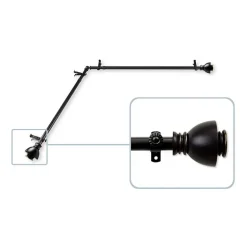 Rod Desyne Alma Corner 13/16 IN Adjustable Curtain Rod