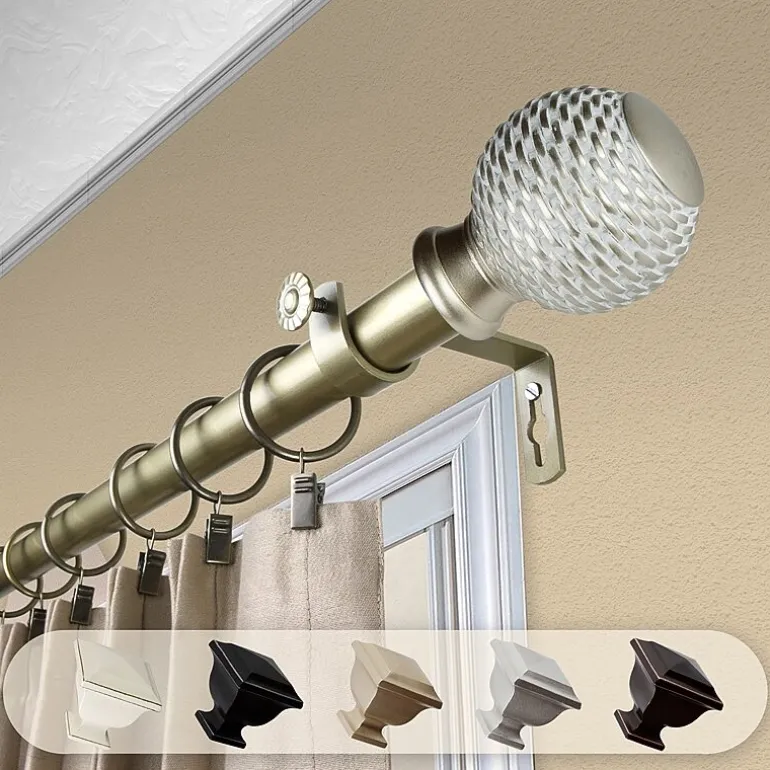 Rod Desyne Bala 1 IN Adjustable Curtain Rod