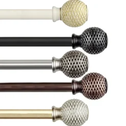 Rod Desyne Bala 1 IN Adjustable Curtain Rod
