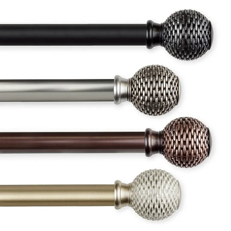 Rod Desyne Bala 1 IN Adjustable Curtain Rod