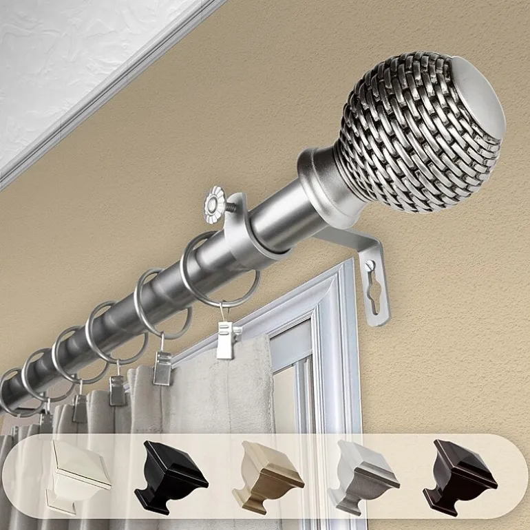 Rod Desyne Bala 1 IN Adjustable Curtain Rod