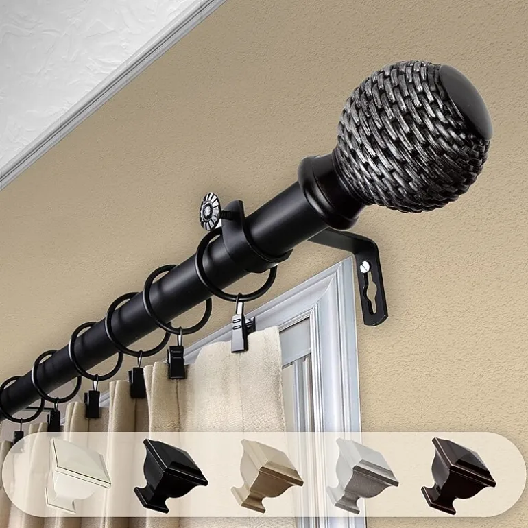 Rod Desyne Bala 1 IN Adjustable Curtain Rod