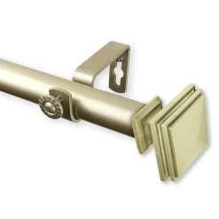 Rod Desyne Bedpost 1 IN Adjustable Curtain Rod