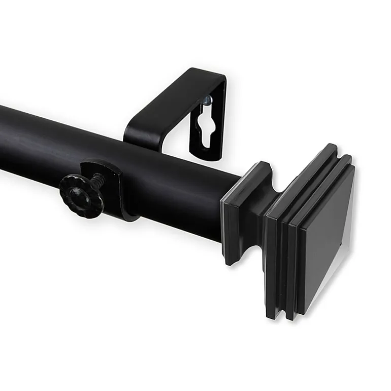 Rod Desyne Bedpost 1 IN Adjustable Curtain Rod