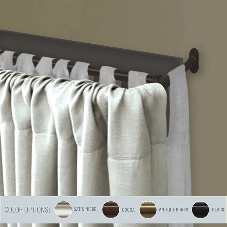 Rod Desyne Blackout Double Curtain Rod