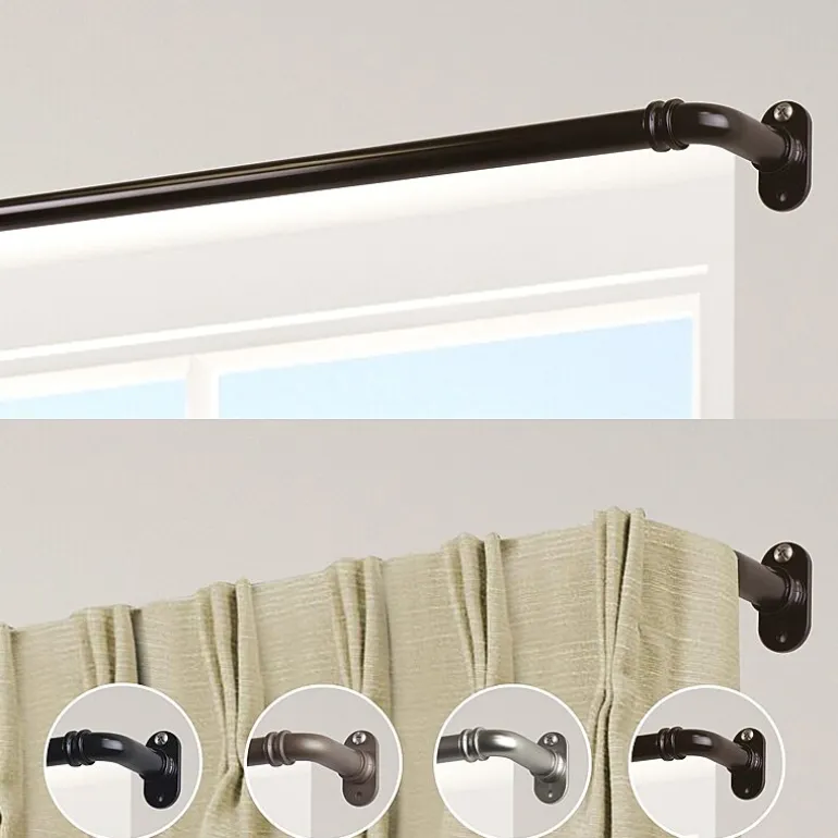 Rod Desyne Blackout 5/8 IN Adjustable Curtain Rod
