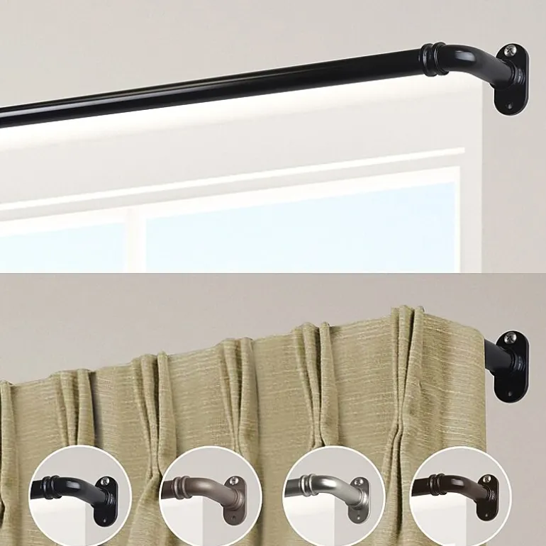 Rod Desyne Blackout 5/8 IN Adjustable Curtain Rod