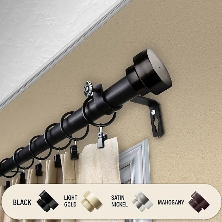 Rod Desyne Bonnet 1 IN Adjustable Curtain Rod