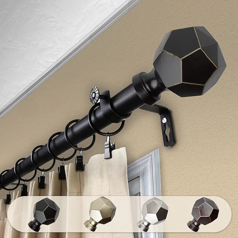 Rod Desyne Darden 1 IN Adjustable Curtain Rod