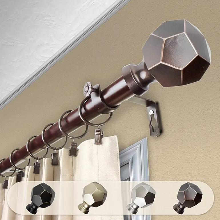 Rod Desyne Darden 1 IN Adjustable Curtain Rod