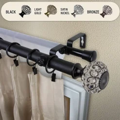 Rod Desyne Elsie Double Curtain Rod