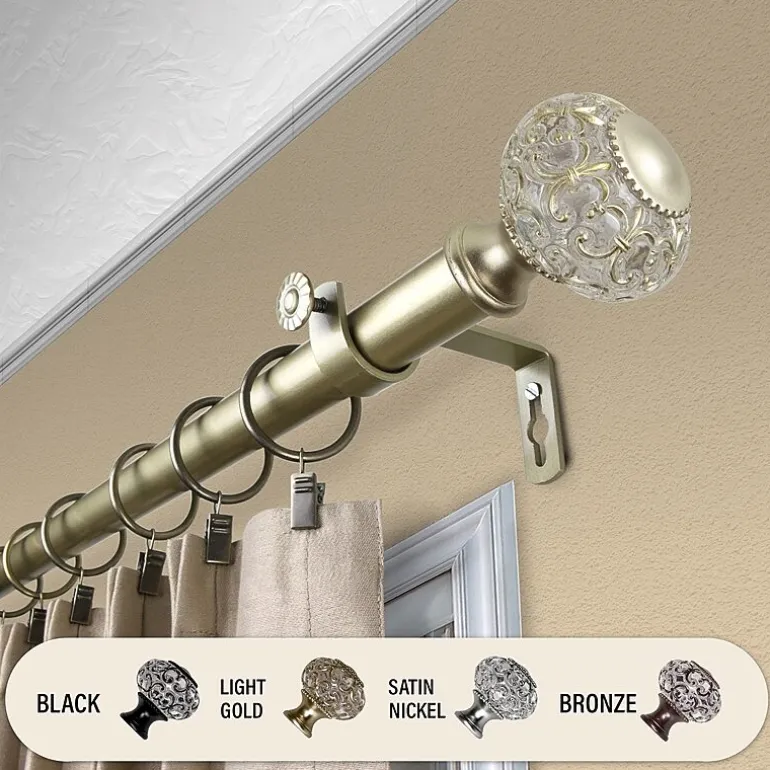 Rod Desyne Elsie 1 IN Adjustable Curtain Rod