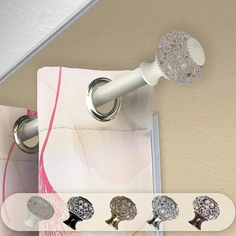 Rod Desyne Elsie 1 IN Adjustable Curtain Rod