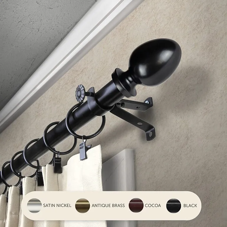 Rod Desyne Emeka 3/4 IN Adjustable Curtain Rod