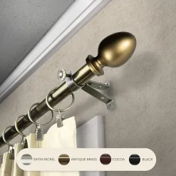 Rod Desyne Emeka 3/4 IN Adjustable Curtain Rod