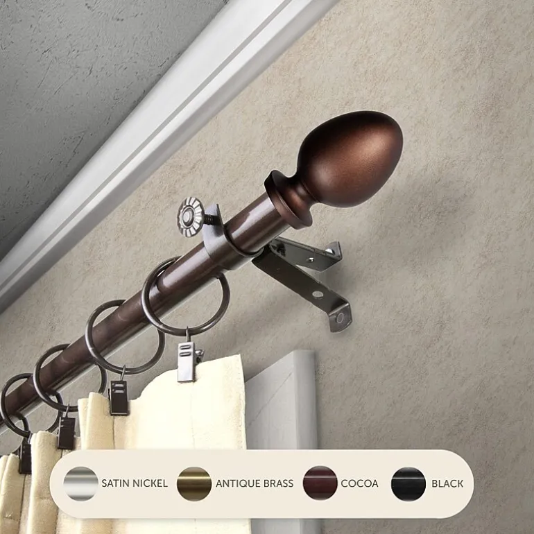 Rod Desyne Emeka 3/4 IN Adjustable Curtain Rod