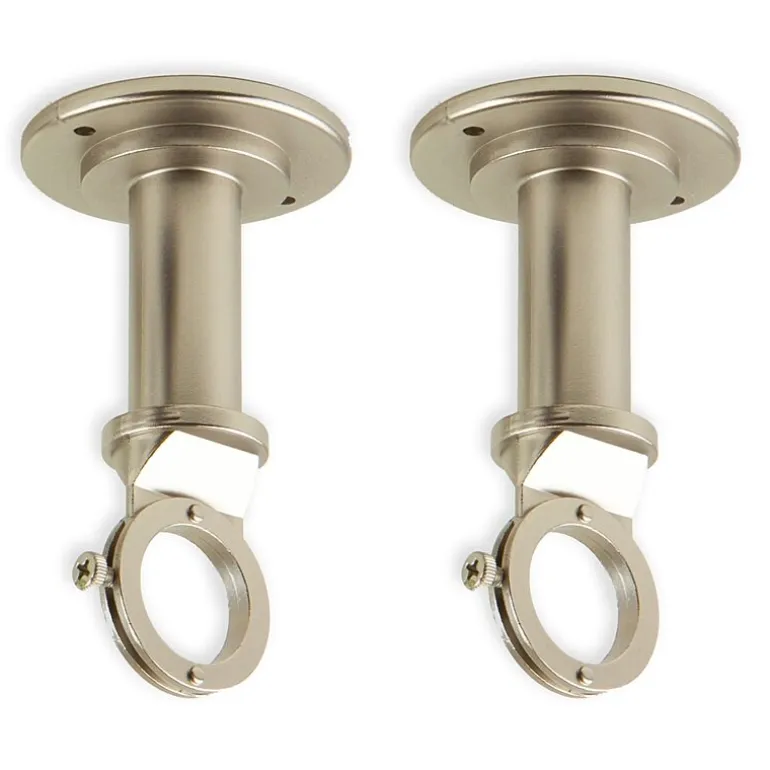Rod Desyne Industrial Wall 2-pc. Curtain Rod Brackets