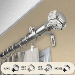 Rod Desyne Kelly 1 IN Adjustable Curtain Rod