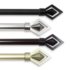 Rod Desyne Lenore 1" Adjustable Curtain Rod