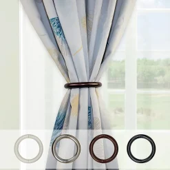 Rod Desyne Magnetic Hoop Pair 2-pc. Curtain Holdback