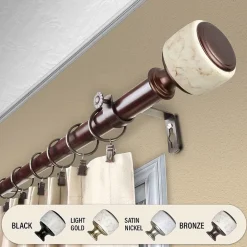 Rod Desyne Morton 1 IN Adjustable Curtain Rod