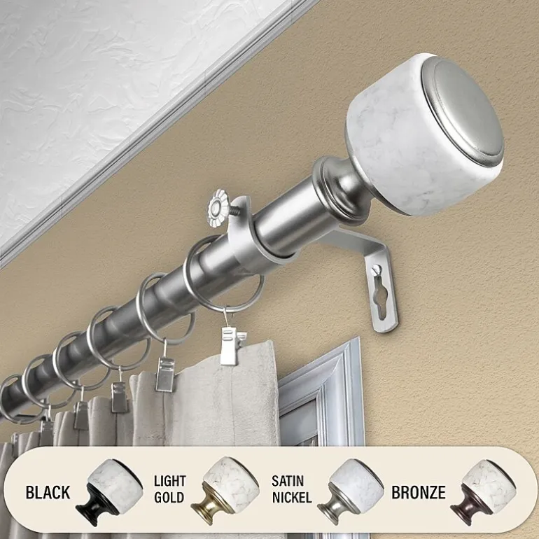 Rod Desyne Morton 1 IN Adjustable Curtain Rod