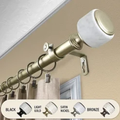 Rod Desyne Morton 1 IN Adjustable Curtain Rod
